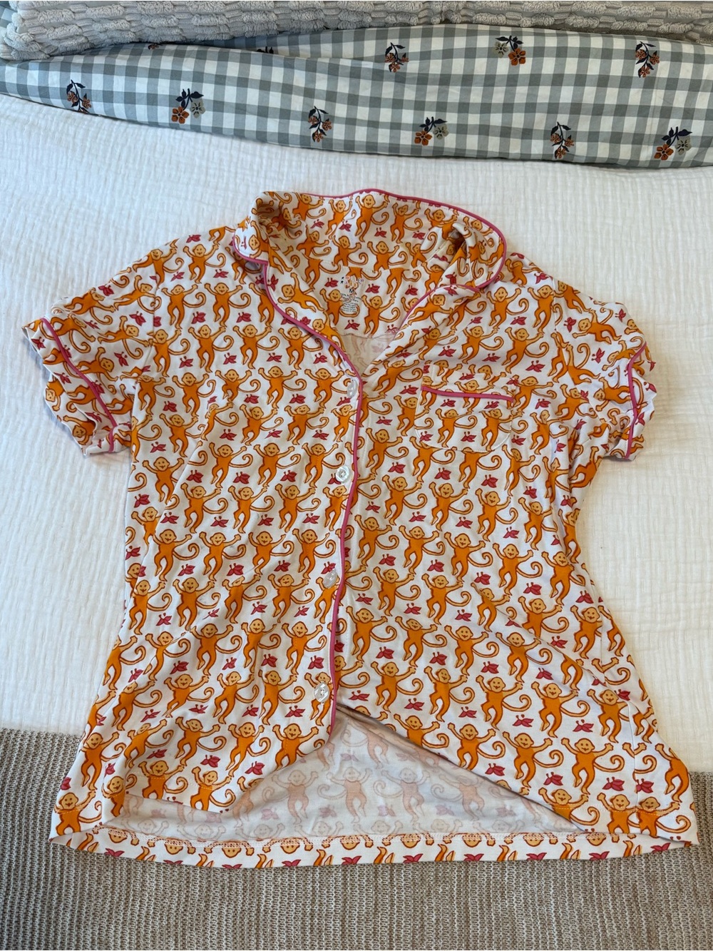 Roller Rabbit Pajama Top - Picture 3 of 4